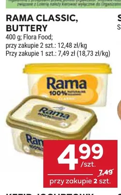 Margaryna Rama Buttery promocja w Stokrotka