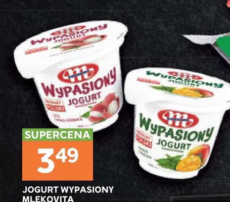 Jogurt Wypasiony Mlekovita promocja w Stokrotka