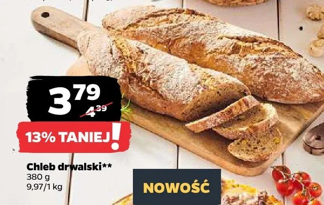 Chleb drwalski promocja w Netto