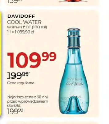 Woda toaletowa Davidoff Cool Water promocja w Drogerie Jawa