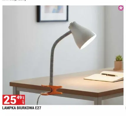 Lampka biurkowa E27 promocja w Merkury Market