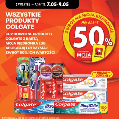 Produkty Colgate promocja w Biedronka