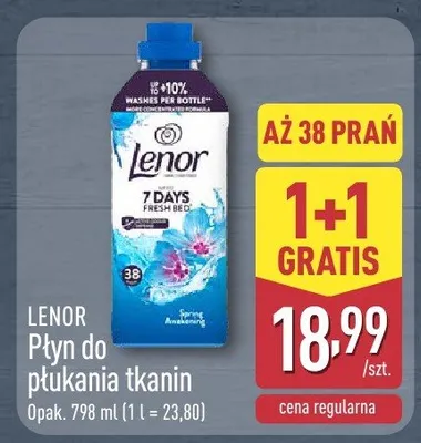 Płyn do płukania tkanin LENOR promocja w Aldi