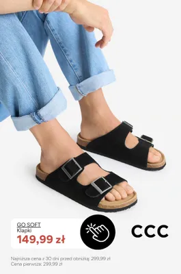 Klapki GO SOFT promocja w CCC