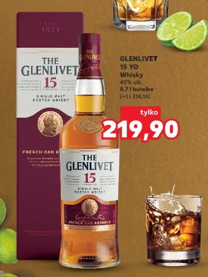 Whisky 0,7l butelka promocja w Kaufland