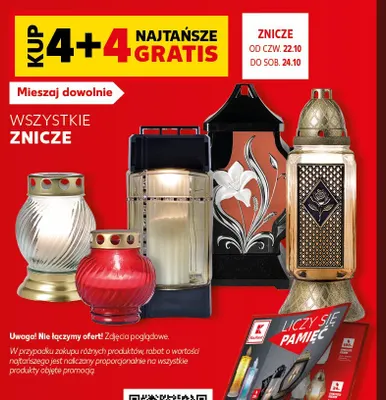 Znicze promocja w Kaufland