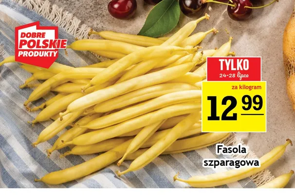 Fasola szparagowa polska promocja w Gram Market