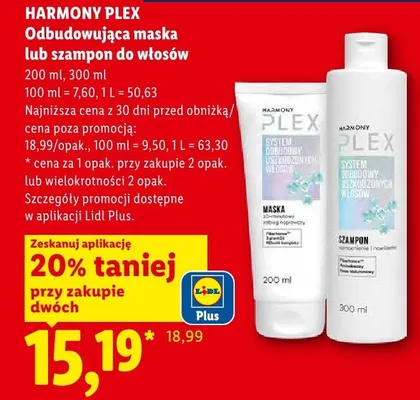 Szampon do włosów Harmony Plex promocja w Lidl