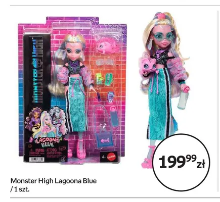 Lalka Monster High Lagoona Blue promocja w Empik