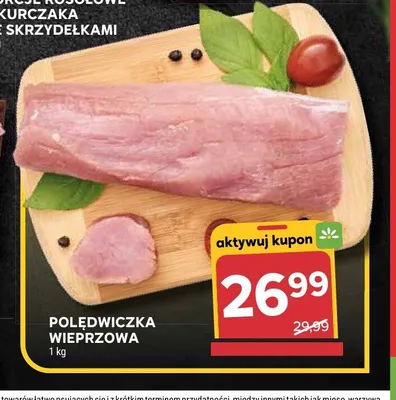 Polędwiczka wieprzowa promocja w Stokrotka