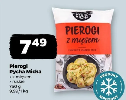 Pierogi z mięsem promocja w Netto