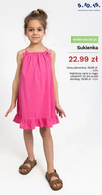 Sukienka 5,10,15. promocja w 5.10.15