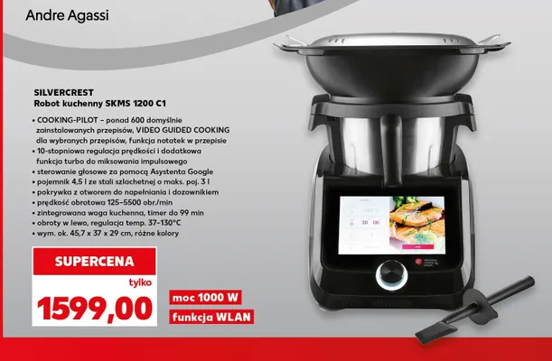 Robot kuchenny Skms 1200 C1 Silvercrest promocja w Kaufland