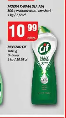 Mleczko do czyszczenia Cif Max Power promocja w Chorten