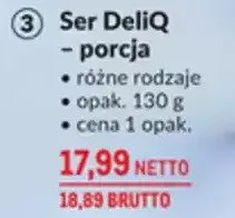 Ser DeliQ - porcja różne rodzaje promocja w Makro