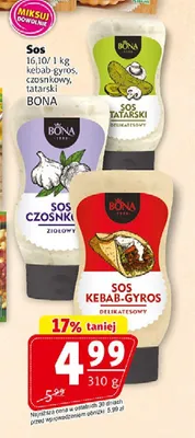 Sos Tatarski Bona promocja w Prim Market