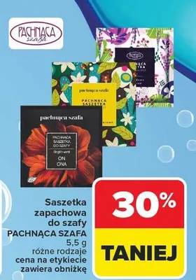 Saszetka zapachowa do szafy różne rodzaje promocja w Carrefour Market