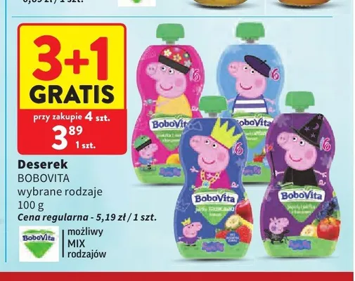Deserek BoboVita promocja w Intermarche