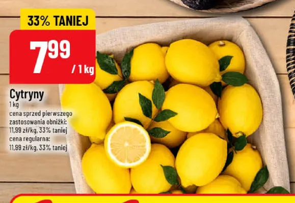 Cytryny promocja w POLOmarket