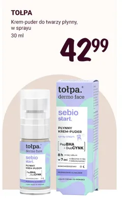 Krem-puder do twarzy płynny, w sprayu promocja w Rossmann