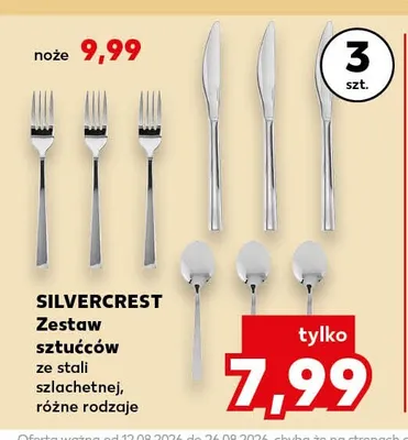 Noże Silvercrest 3-pak promocja w Kaufland