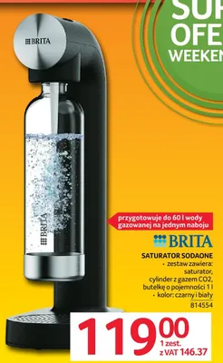 Saturator sodaone Brita promocja w Selgros