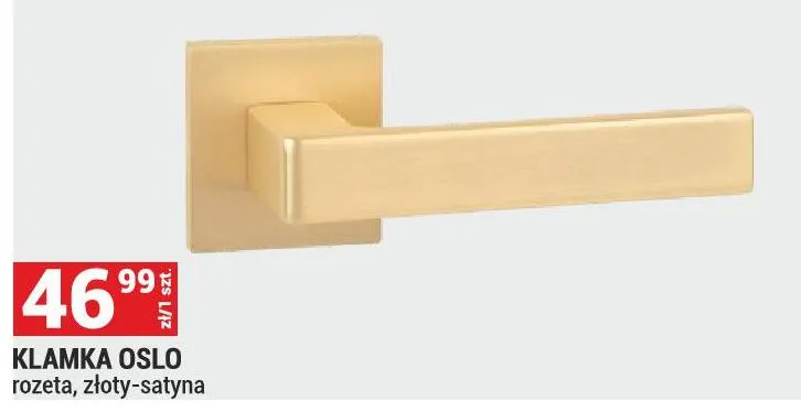 KLAMKA OSLO promocja w Merkury Market