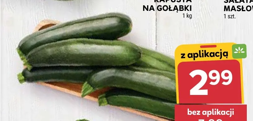 Cukinia promocja w Stokrotka