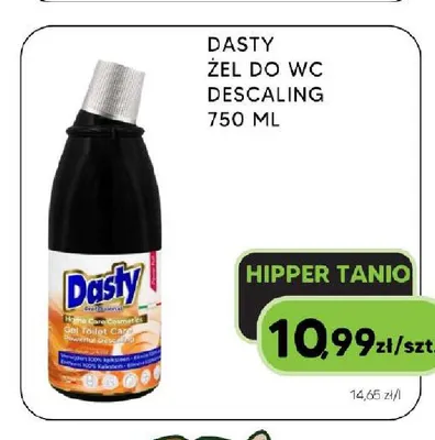 Żel do WC Dasty Descaling promocja w HIPPER.pl