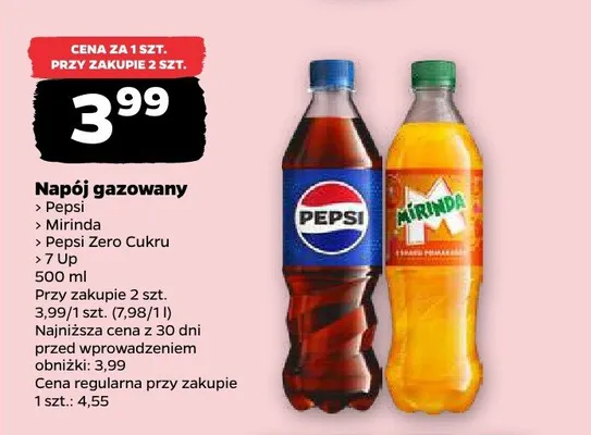 Napój gazowany promocja w Netto