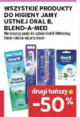 Produkty do higieny jamy ustnej Oral B Blend-A-Med promocja w Stokrotka