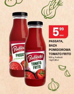 Baza pomidorowa Tomato Frito Pudliszki promocja w Chorten