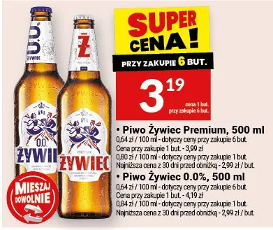 Piwo Żywiec Premium promocja w Twój Market