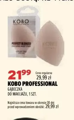 Gąbeczka do makijażu Kobo Professional promocja w Drogerie Natura