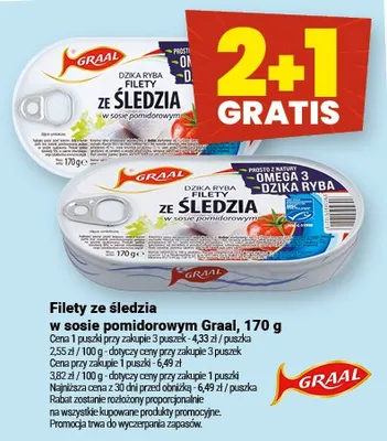 Filety ze śledzia w sosie pomidorowym promocja w Twój Market