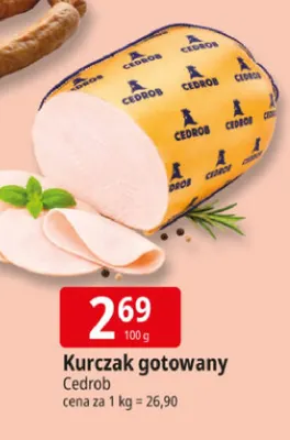 Kurczak gotowany Cedrob promocja w Leclerc