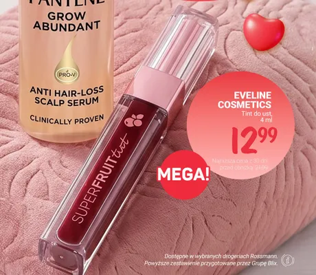 Tint do ust EVELINE COSMETICS promocja w Rossmann