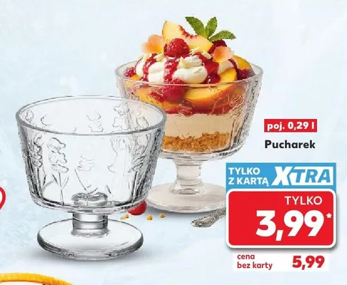 Pucharek deserowy promocja w Kaufland