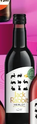 Wino Jack Rabbit Merlot promocja w Żabka