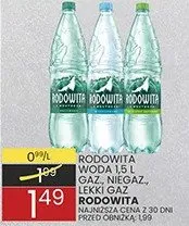 Woda gazowana promocja w Wafelek