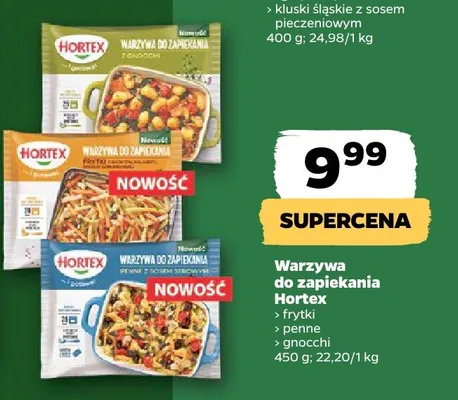 Warzywa do zapiekania penne promocja w Netto