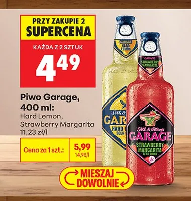 Piwo Hard Lemon promocja w Biedronka