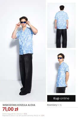 Wiskozowa koszula aloha S-XL promocja w Top Secret