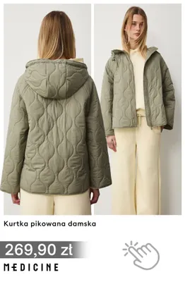 Kurtka pikowana damska Medicine promocja w Medicine