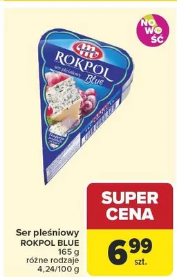 Ser pleśniowy Rokpol Blue promocja w Carrefour