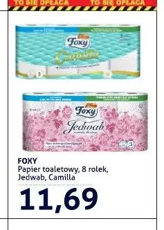 Papier toaletowy Foxy Jedwab 8-pak promocja w Blue Stop