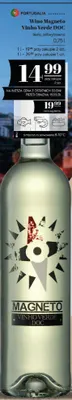 Wino białe Magneto Vinho Verde DOC półwytrawne promocja w POLOmarket