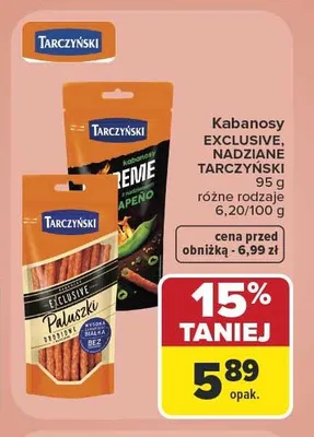 Paluszki drobiowe Exclusive Tarczyński promocja w Carrefour