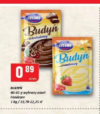 Budyń waniliowy Gellwe promocja w Chorten