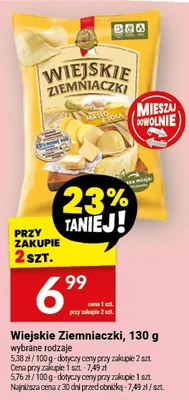 Wiejskie Ziemniaczki, 130 g promocja w Twój Market